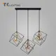 Светильник подвесной в стиле лофт TK LIGHTING 190 Alambre 3 лампы 12 м² цвет черный