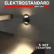 Светильник встраиваемый светодиодный уличный Elektrostandard MRL 1105 3 Вт IP65 цвет черный