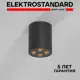 Светильник точечный накладной светодиодный Elektrostandard Points A067484 3 м² цвет черный