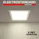Светильник точечный светодиодный встраиваемый Elektrostandard DLR003-DLS003 a034919, под отверстие 260 мм, нейтральный белый свет, цвет белый