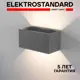 Светильник настенный светодиодный уличный Elektrostandard 35137/W Winner IP54 цвет серый