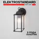Светильник настенный уличный Elektrostandard GL 1008D Brick 60 Вт IP33 цвет черный