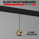 Трековый светильник светодиодный Elektrostandard 85040/01 Slim Magnetic 5 Вт 1 м² цвет латунь