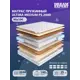 Матрас независимый пружинный блок Dreamexpert Ultima Medium PS 2000 DEXDE7653405, 90x190x25 см