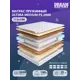Матрас независимый пружинный блок Dreamexpert Ultima Medium PS 2000 DEXDE7653478, 115x180x25 см