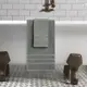 Полотенце Ecotex Ницца для ванной 90x50 см серый