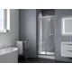 Душевая дверь Belbagno 459447 141см эффект стекла прозрачный раздвижной