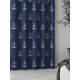 Комплект штор At home Базовая коллекция AT937060 на шторной ленте 280x150 см цвет синий, зеленый