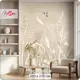 Фотообои 3D Barton Wall Полевые Цветы Птицы N17202 200x270 см