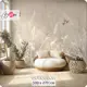 Фотообои 3D Barton Wall Полевые Цветы Птицы N17205 500x270 см