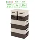 Корзина El Casa 811898+8lb 25.50x26.50x36.50 см полипропилен цвет латте/темно-коричневый 8 шт