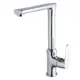 Смеситель для кухни Maxonor pure life PL4085 поворотный излив 27.4 см цвет хром