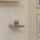 Полка настенная Spaceo Concrete 23x23.5 см МДФ цвет бетон