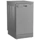 Отдельностоящая посудомоечная машина Indesit DFS 2A59 S серебристый 44.8 см 5 программ цвет серебристый