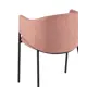 Стул Stool group Carmel 49x79x60 см шенилл цвет пыльно-розовый