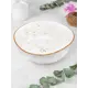 Салатник Elan Gallery Кантри 23x23 см фарфор цвет натуральный