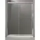 Душевая дверь Belbagno Uno-BF-1-140-C-Cr 140см эффект стекла прозрачный раздвижной