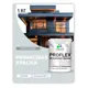 Краска резиновая универсальная Malare ProfleX Latex быстросохнущая полуглянцевая цвет ниагара 1 кг