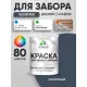 Краска для деревянного забора Malare дзабкрыш_153 Wood антисептическая быстросохнущая без запаха матовая цвет гранитный 2 кг