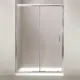 Душевая дверь Belbagno Uno 381308 110см эффект стекла рифленый раздвижной