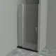 Душевая дверь Belbagno Uno 381421 110см эффект стекла прозрачный распашной