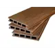 Террасная доска ДПК Groentec цвет Дуб 145x25x3000 мм 0.435 м²