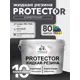 Краска резиновая для гидроизоляции Malare Protector Latex полуглянцевая цвет графитовый 10 кг