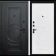 Входная дверь Labirintdoors Гранд П-23 левый 205x88см белый софт/альберо блэк