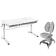 Комплект Cubby парта Iris Grey и кресло Solerte Grey