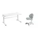Комплект Cubby парта Imparare Grey и кресло Cielo Grey