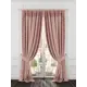 Комплект штор At home Базовая коллекция AT980367 на шторной ленте 280x220 см цвет розовый