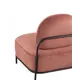 Кресло Stool group Стоун 71x78x68 см велюр цвет коралловый