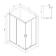 Душевой уголок Am.pm HIT WHTG-404-120280-MT_7214 прямоугольный 120x80см хромированный профиль эффект стекла прозрачный
