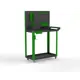 Тележка инструментальная Metalex 118229 Тип 4 800x400x900 мм 2 полки