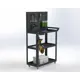 Тележка инструментальная Metalex 118294 Тип 4 950x400x800 мм 3 полки