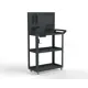 Тележка инструментальная Metalex 118297 Тип 4 950x450x800 мм 3 полки