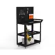 Тележка инструментальная Metalex 118304 Тип 4 800x450x700 мм 3 полки