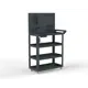 Тележка инструментальная Metalex 118329 Тип 4 950x450x800 мм 4 полки