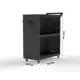 Тележка инструментальная Metalex 118410 Тип 3 950x450x900 мм 3 полки