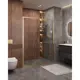 Душевая дверь Cezares 663246 150см эффект стекла прозрачный раздвижной