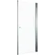 Душевая дверь Triton 247152 90см эффект стекла прозрачный распашной
