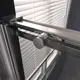 Душевая дверь Veconi 610862 149см эффект стекла без покрытия раздвижной