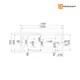 Ванна Moduleasy COLE 170х75 акриловая 01кол1775кс2+ каркас, слив-перелив