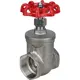 Задвижка ручная клиновая DN.ru D040-09008 DN20 PN16 3/4" ВР с выдвижным шпинделем нержавеющая сталь