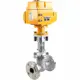 Задвижка с электроприводом клиновая DN.ru D040-04795 DN200 PN25 с выдвижным шпинделем нержавеющая сталь
