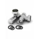 Кран угловой для полотенцесушителя AQUARDIS 3/4"x1" латунь цвет хром