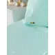 Комплект штор At home Базовая коллекция AT958233 на шторной ленте 260x150 см цвет синий