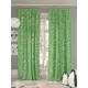 Комплект штор At home Базовая коллекция AT958207 на шторной ленте 260x150 см цвет зеленый