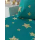 Комплект штор At home Базовая коллекция AT958197 на шторной ленте 260x150 см цвет зеленый