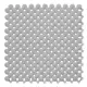 Модульный коврик Пластфактор Aqua 34x34см цвет серый, 12шт
